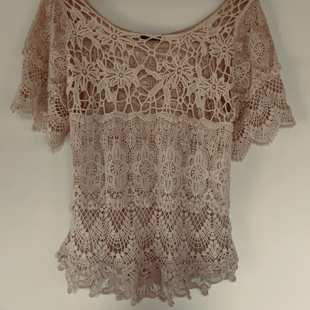 Beautiful fit Crochet boho top